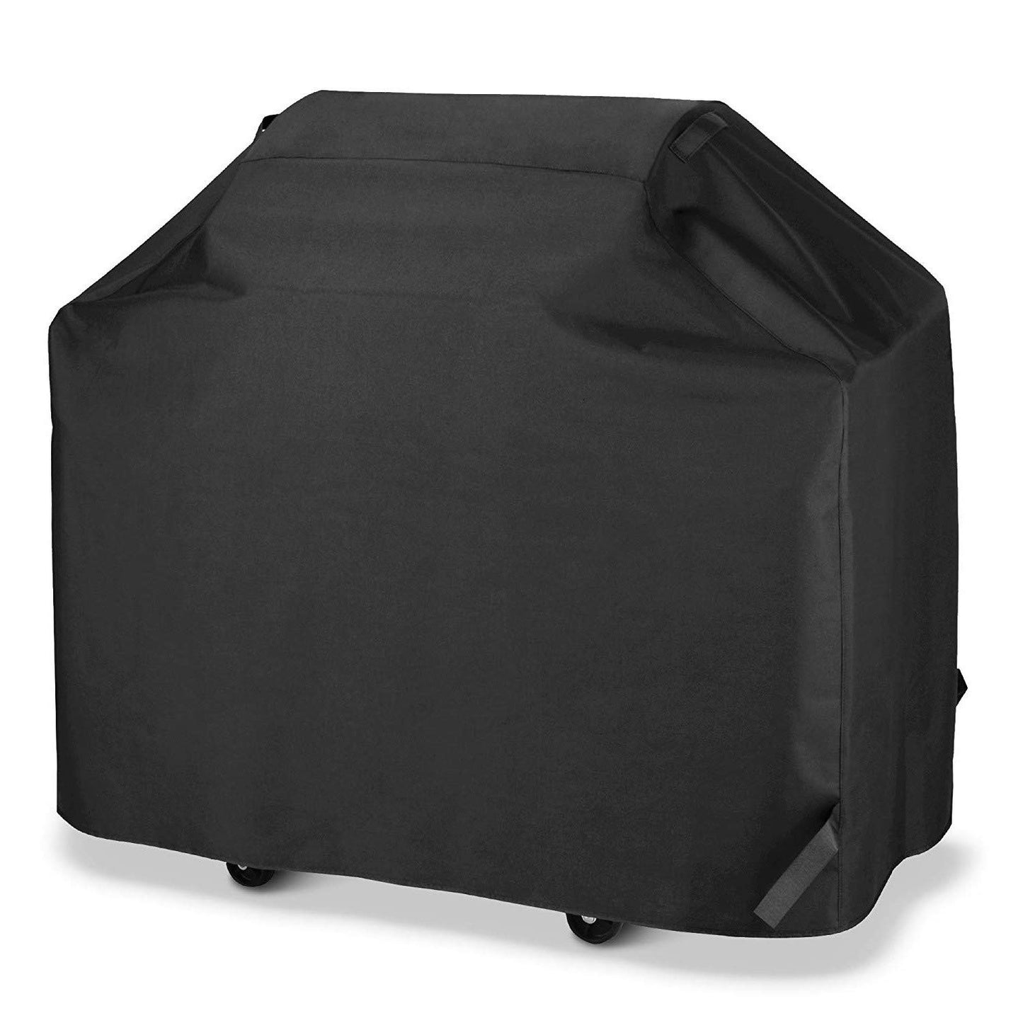 GrillSpot BBQ Grill Cover | 80 Inch, Universal Fit - All Season Protection, Durable with Handles and Straps, Black