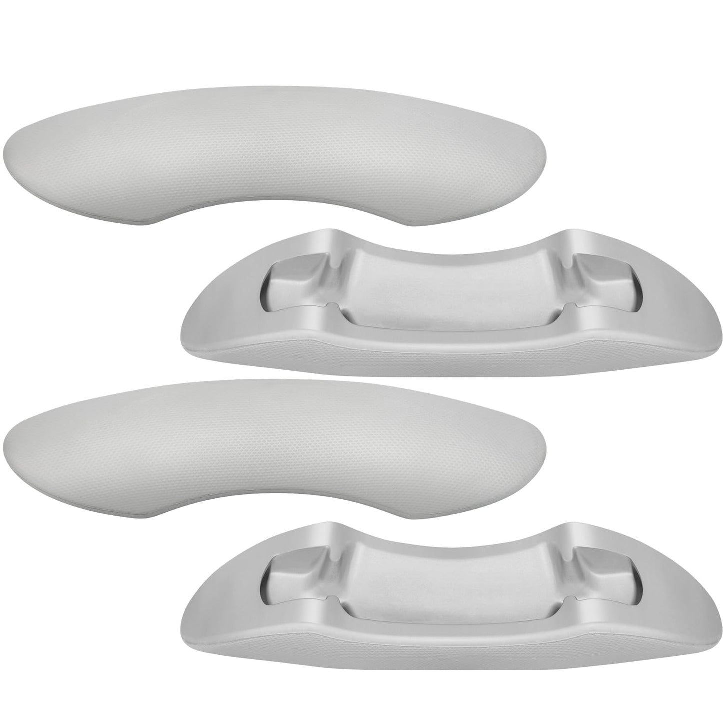 4PCS 77444 Hot Tub Head Rest Pillows Fits for Hot Spot Relay, Rhythm, SX, Tempo, TX (2015 to Current) Spa Model, Replacement for Hot Spring/Watkins/Hot Tub Spa Parts