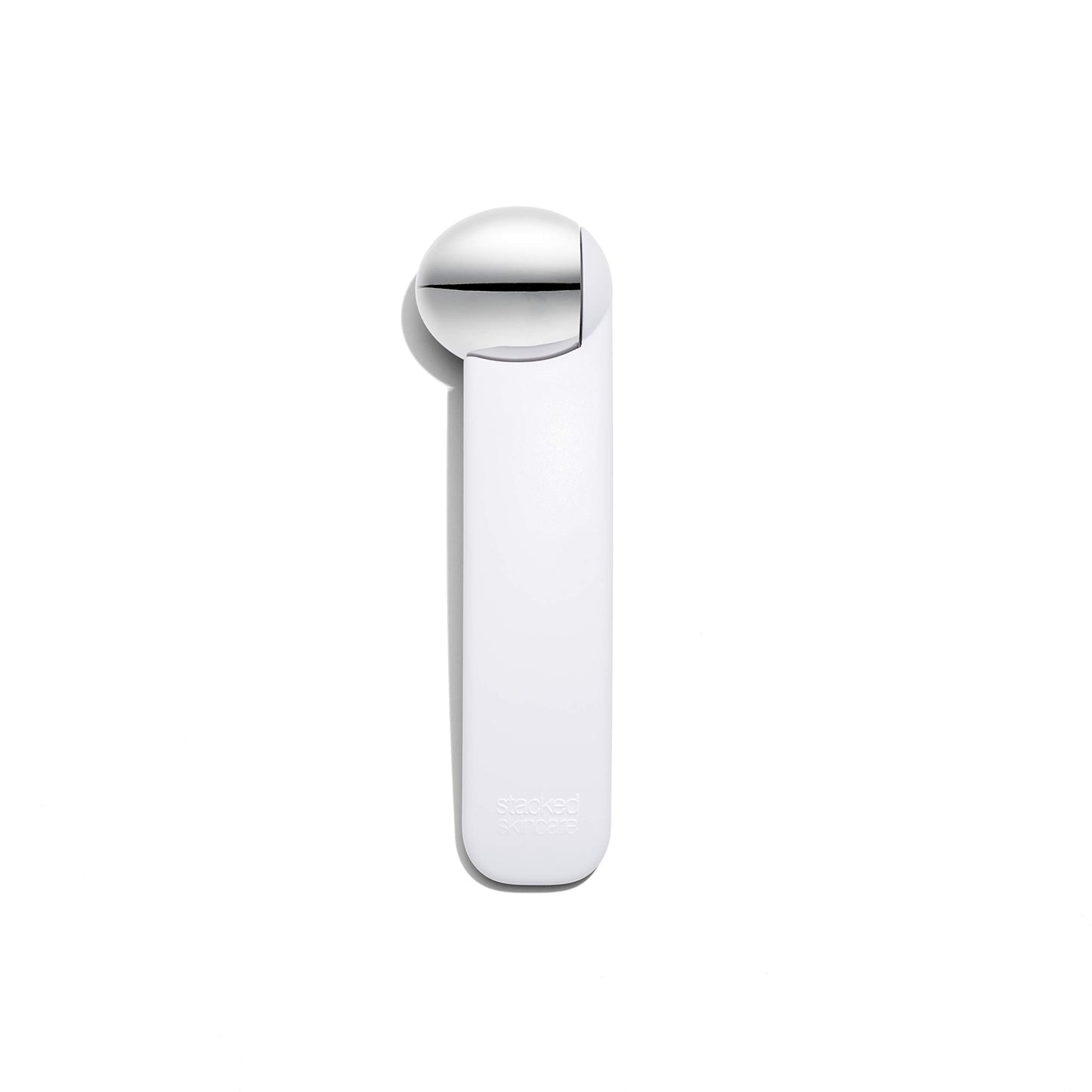 StackedSkincare Ice Roller for Face and Eyes - Stainless Steel Facial Ice Roller for Puffiness, Undereye Bags, Redness, Skin Cooling, and Lymphatic Drainage Massage - Face Roller for Women and Men