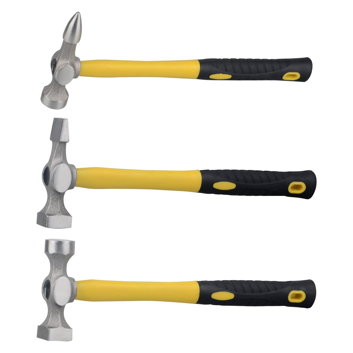 DAYUAN 7Pcs Auto Body Repair Kit, Craft Panel Beating Hammer and Dolly Set Hammer Dent Body Fender Tool