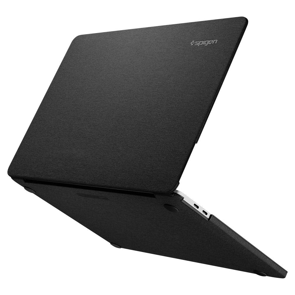 Spigen Thin Fit Designed for MacBook Pro 13 inch Case M2 M1 A2338 A2251 A2289 (2022, 2020) - Black