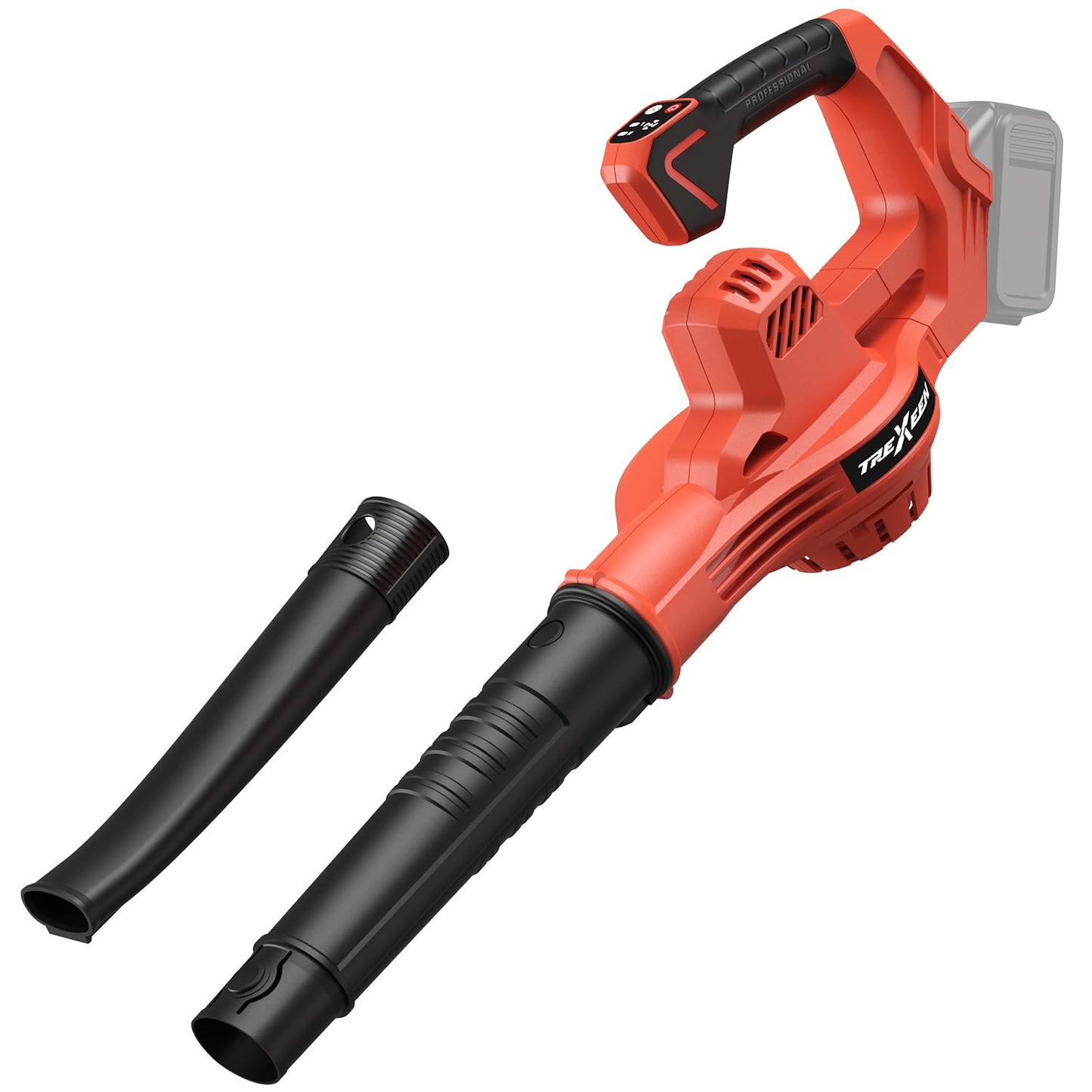 Cordless Leaf Blower for Mwk M18 18V Battery,【Battery Not Included】,Up to 150MPH,2 Speed Mode,180CFM High Speed Small Leaf Blower for Lawn Care, Patio, Blowing Leave
