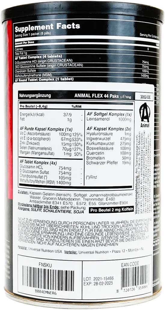 Animal Animal Flex 44 Paks - CLF-ANI-AP53 by Animal