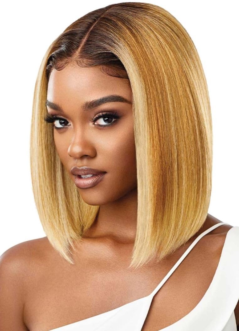 Outre Melted Hairline Synthetic HD Lace Front Wig - ISABELLA (1B Off Black)