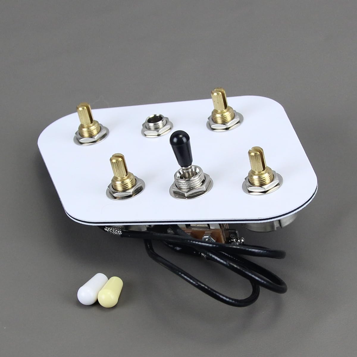 OriPure 2T2V Prewired Wiring Harness Kit Pre-Wired 3-Way Switch Push-Push Pots for SG Guitar Part