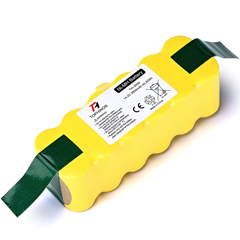 HT TopHinon 3000mAh 14.4V Ni-MH Vacuum Cleaner Battery for iRobot Roomba 500 510 520 530 532 535 540 545 550 552 555 560 562 570 580 581 585 595 600 610 620 630 650 660 700 760 770 780 790 800 870 880