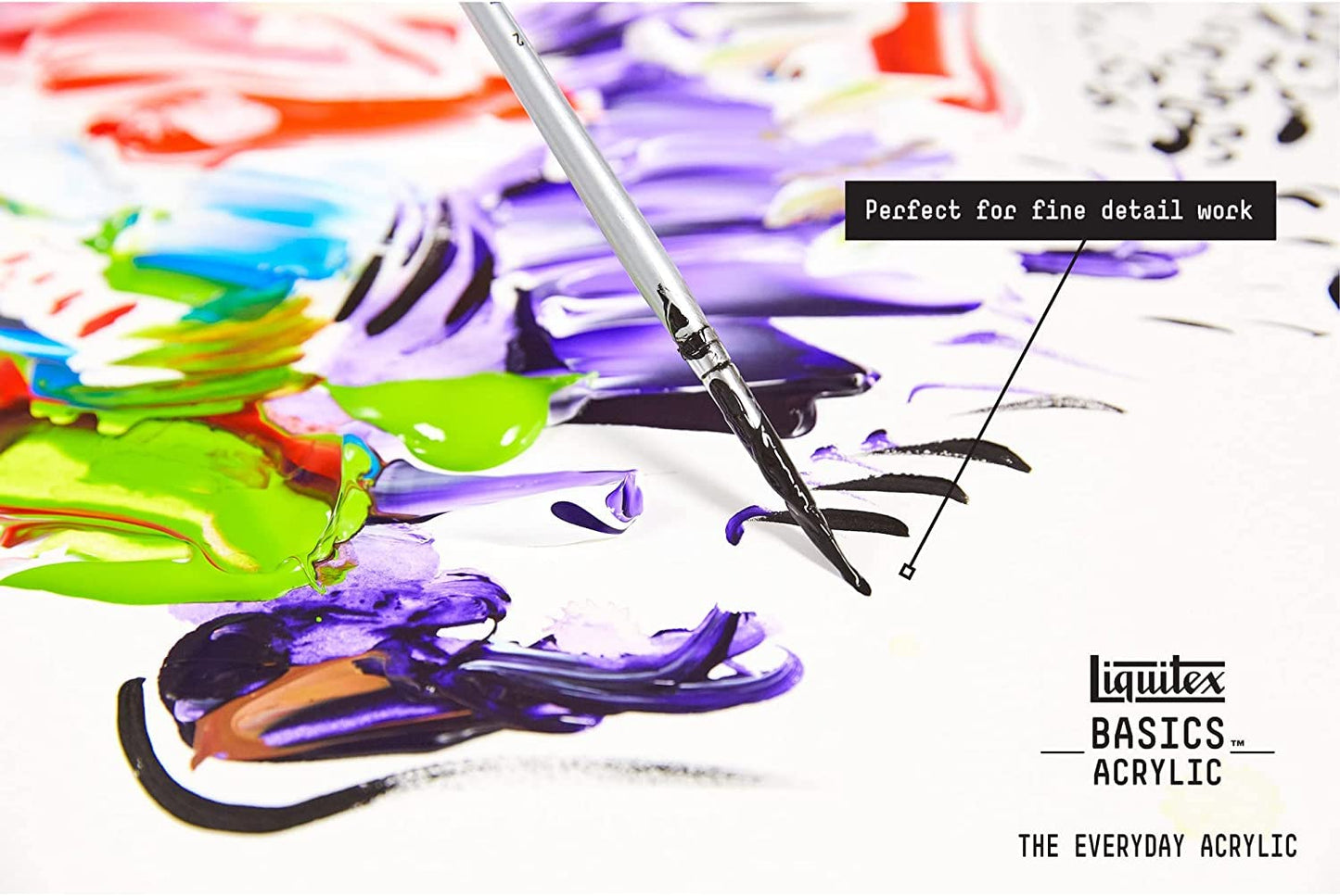 Liquitex Basics 101076 Acrylic Paint Tube 6-Piece Set