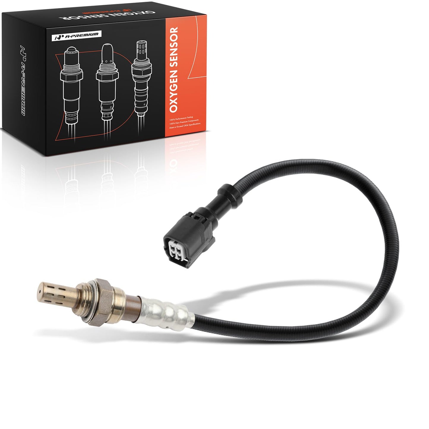 A-Premium O2 Oxygen Sensor Compatible with Honda Accord 2013-2017, Civic 2012-2015, Crosstour 2012-2015, CR-V 2010-2016, Pilot 2016-2019, Ridgeline & Acura ILX, MDX, RDX, TLX, Downstream