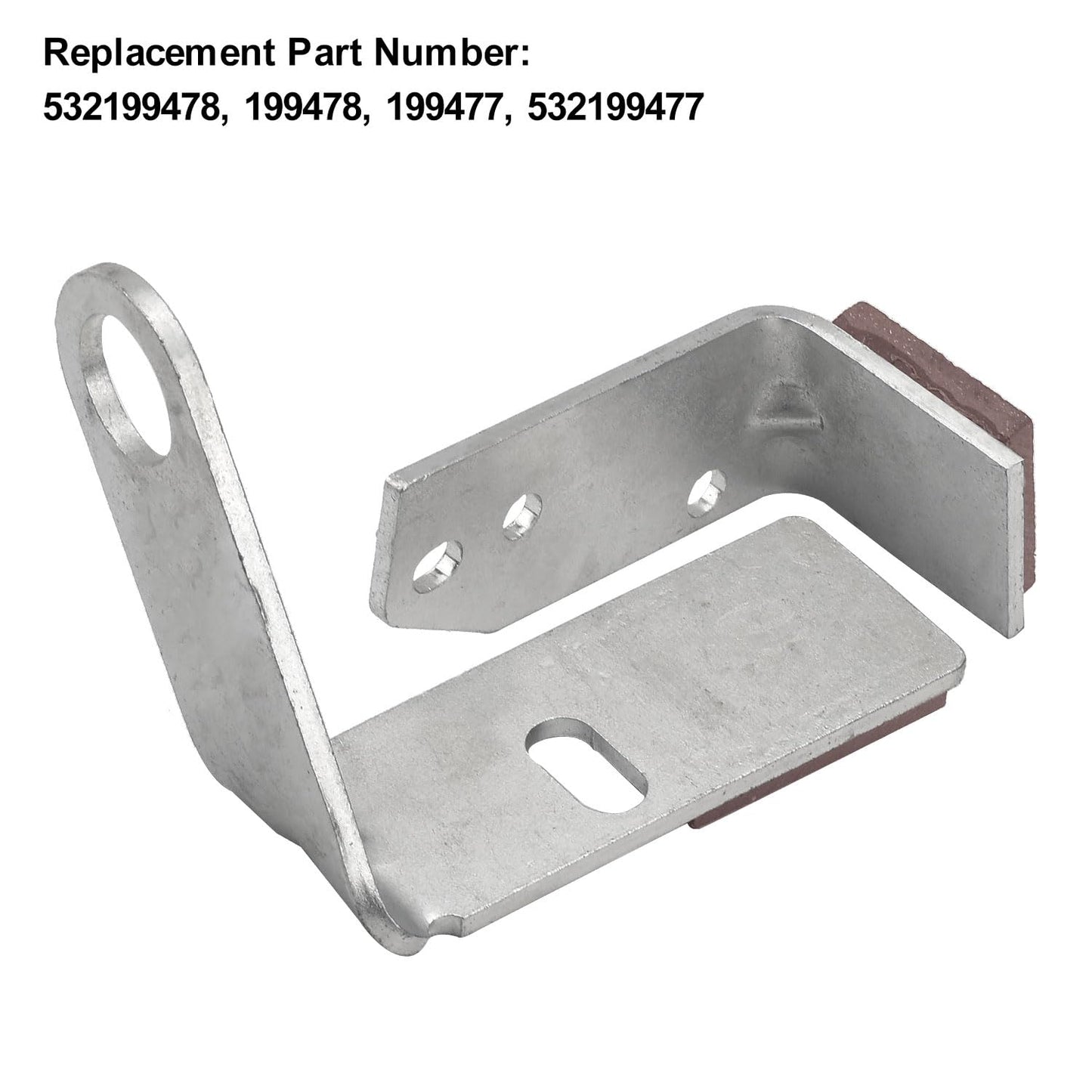 MWEDP 532199471 532199478 LH & RH Brake Arm Kit Compatible with Husqvarna AYP Craftsman Poulan Mower Deck Models, Replaces 199478 532199477 400132 532400132