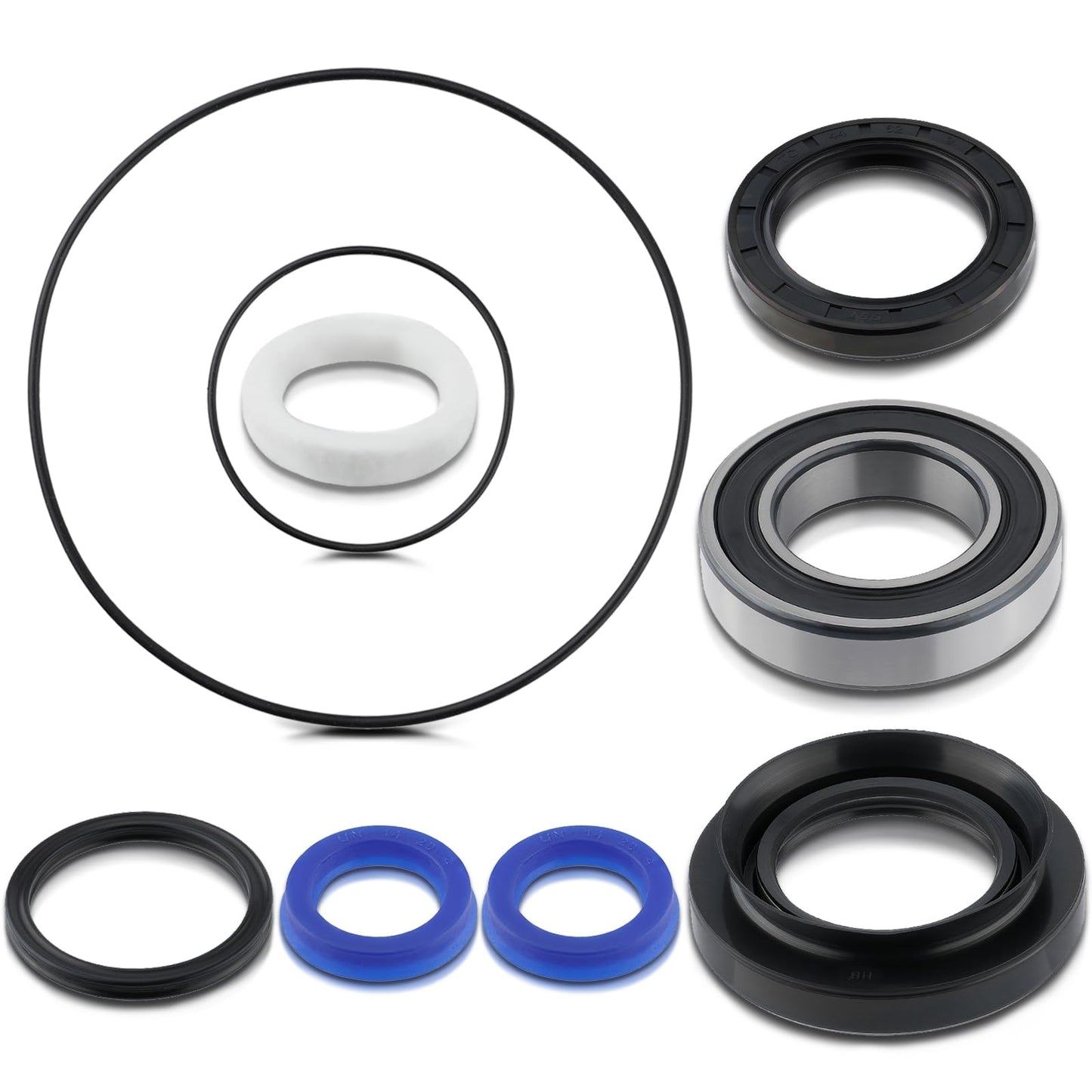 AUTOKAY Rear Brake Drum Bearing Seal Kit Fits for Honda FourTrax 300 TRX 300 300FW 4x4 1988-2000, Replace 91052-HB3-771 91252-HM5-630