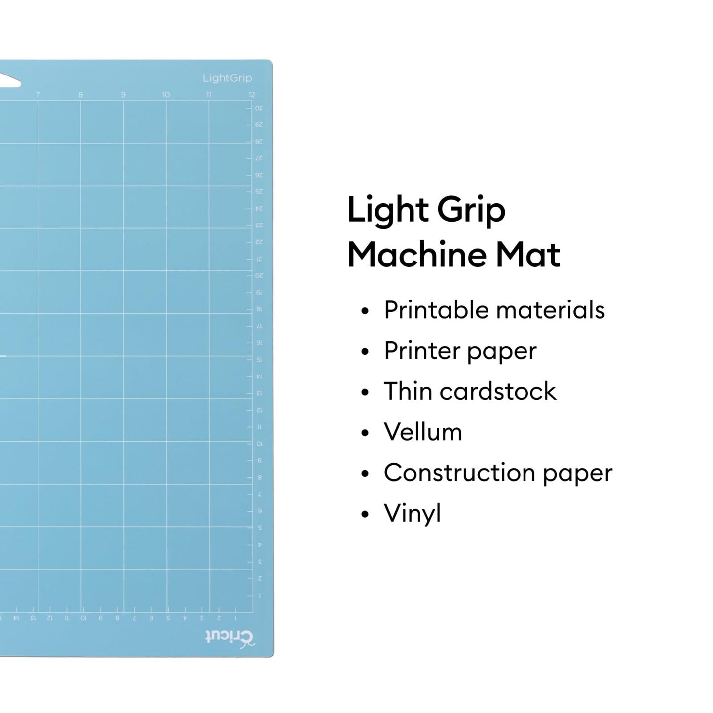 Cricut Mat Variety Pack (8 Count, 12in x 12in) - for Explore & Maker Machines - Includes 4 StandardGrip, 2 LightGrip, 2 StrongGrip