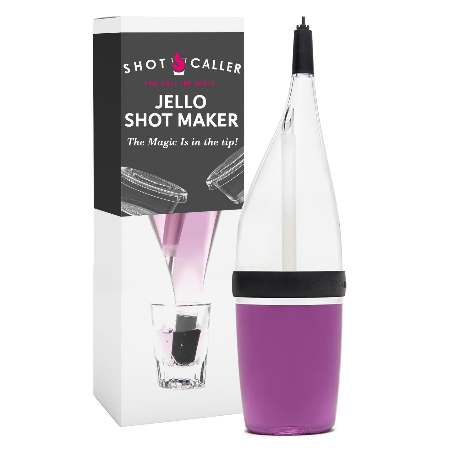 Shot Caller, Clear with black