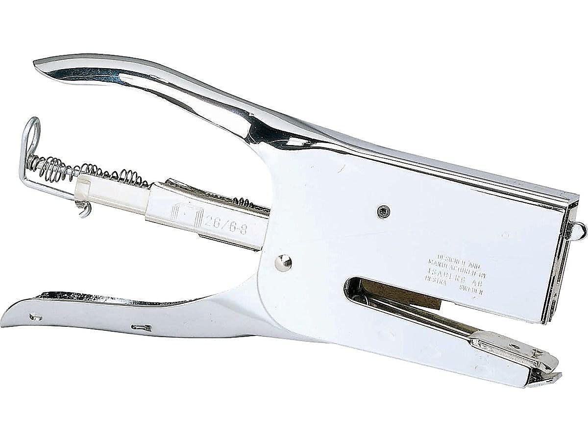 Rapid Classic 1 Plier Stapler, Boxed, 50 Sheet Capacity, Silver (90119)