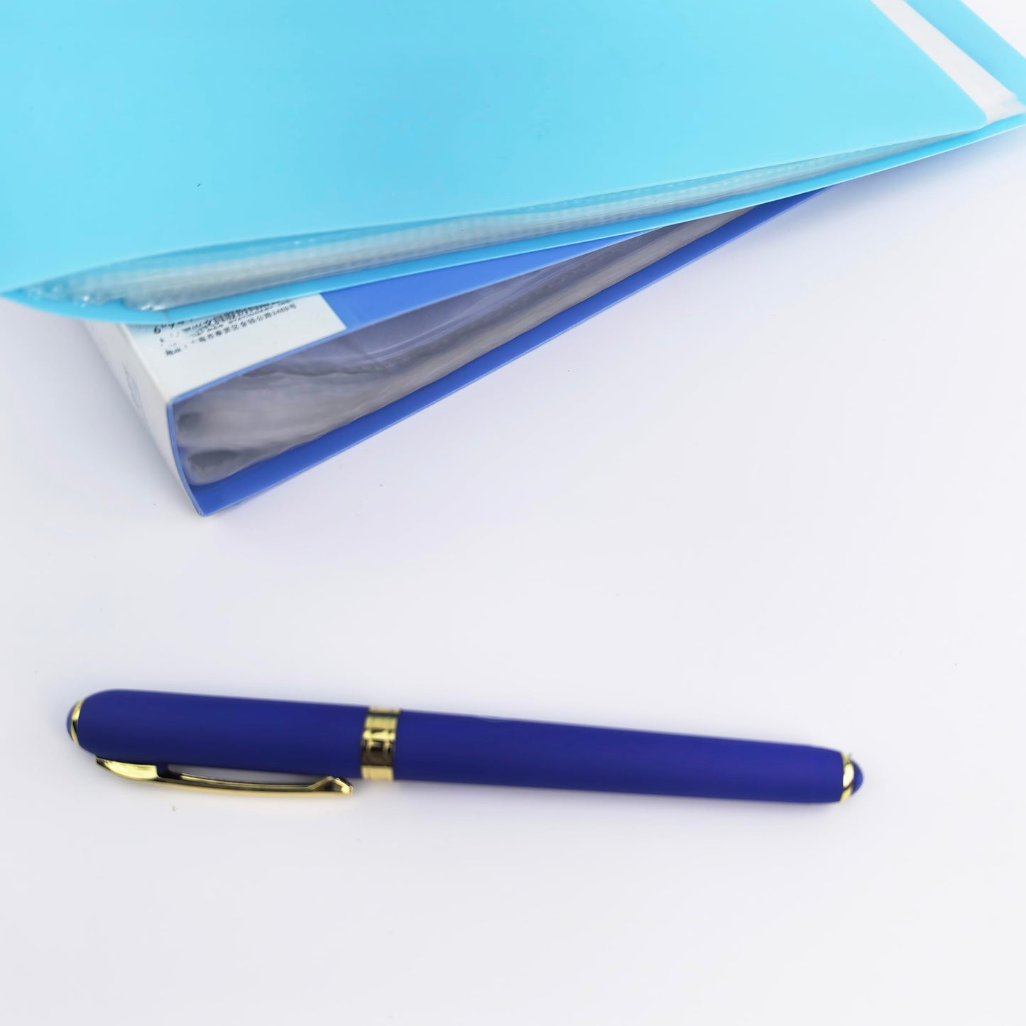 Fengtaiyuan B10P18Pro, Blue Gel Pens, Blue Ink, Bold Point, 1.0mm, Writting Pens, Smooth, 18 Pack (B10P18Pro)