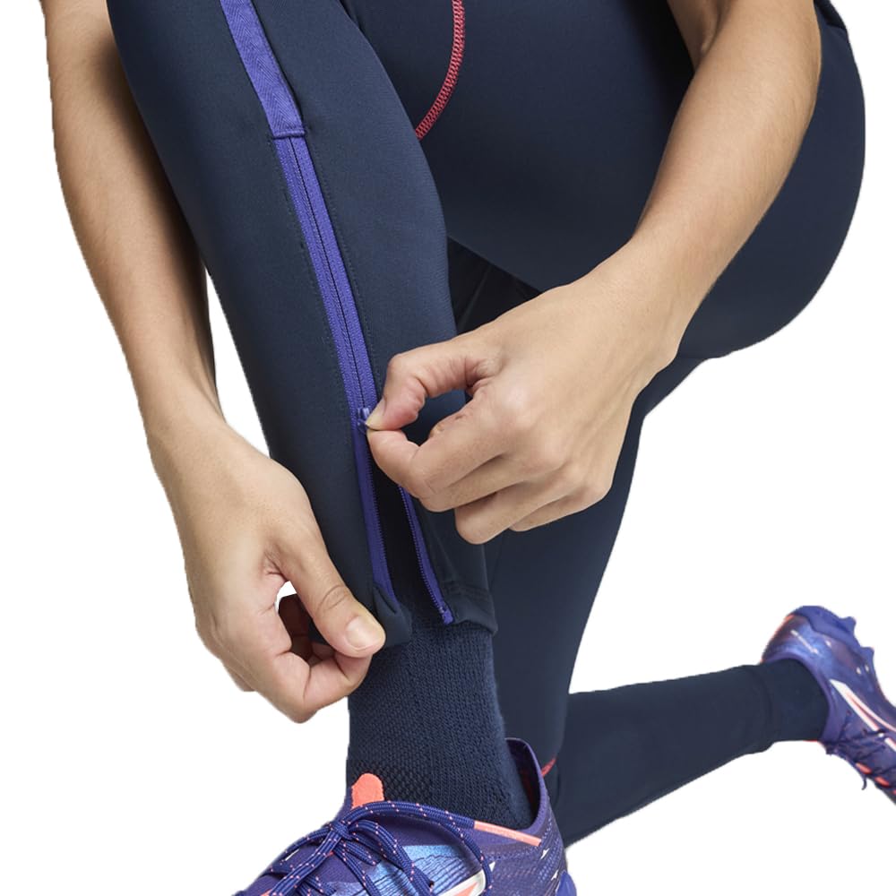 PUMA Women's Individualblaze Training Pants, Club Navy-Dark Amethyst Aw24, Medium