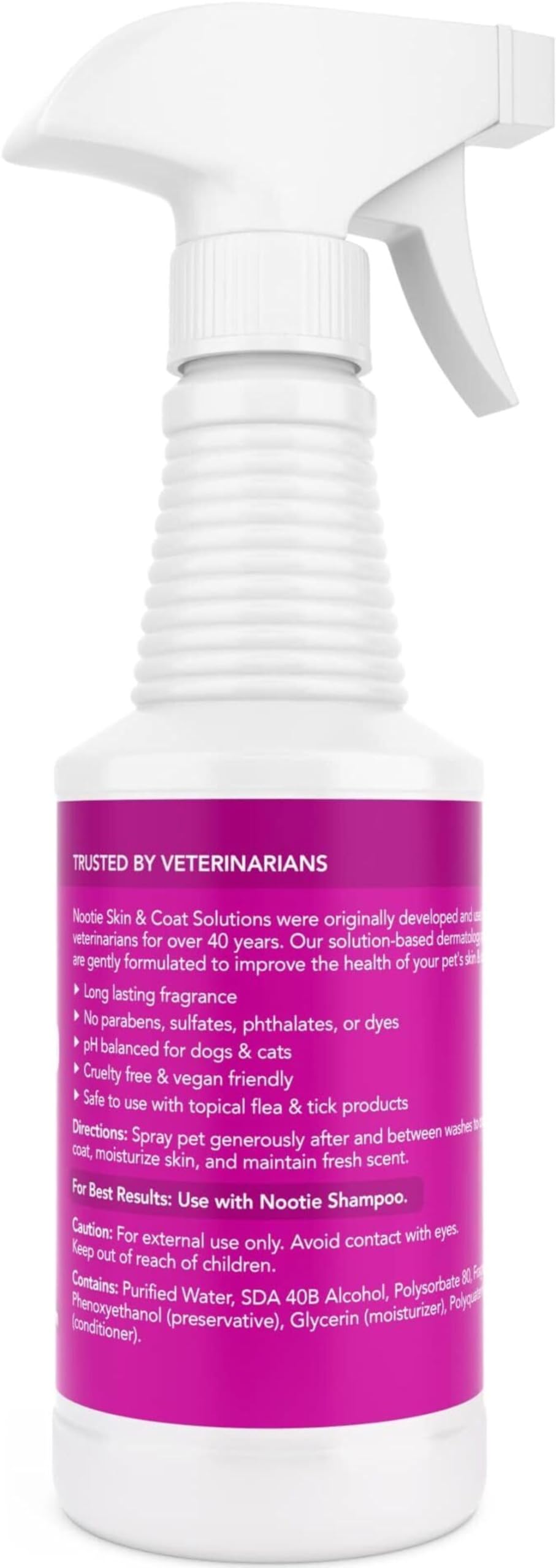 Nootie Daily Pet Conditioning Spritz, 16-Ounce, Japanese Cherry Blossom