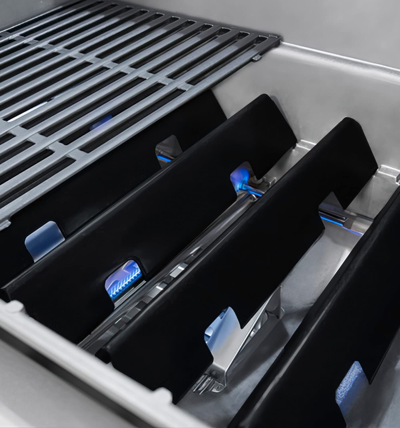 7635 Flavorizer Bars for Weber Spirit 2 Grill Parts, Grill Replacement Parts for Weber GS4 Spirit II & I E210 S210 E220 S220 Grills, for Weber GS4 Grill Parts 67045, Porcelain-enameled, 15.3", 3-Pack