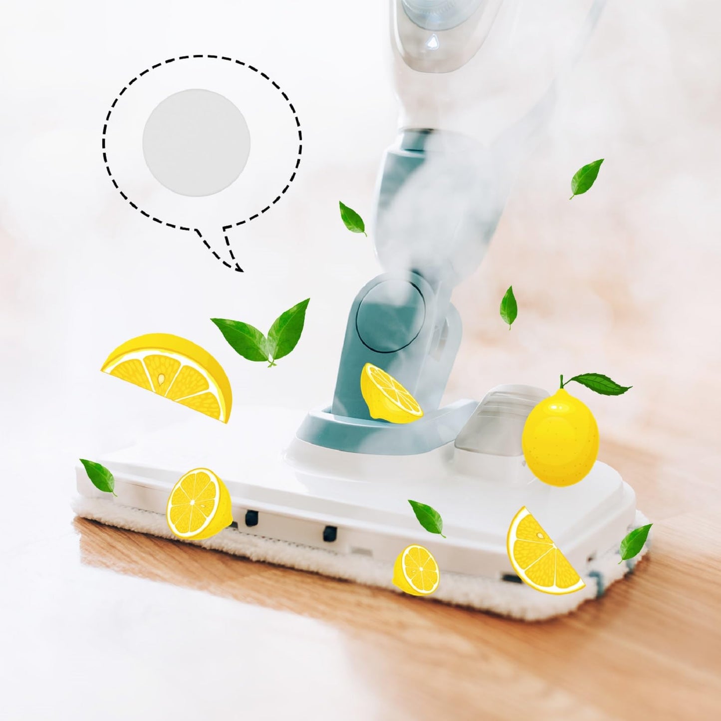 Sadnyy 100 Pieces Replacement Steam Mop Scent Discs Fragrance Scented Pads 10 Different Fragrance Discs Compatible with Bissell Powerfresh and Symphony Series Fits Model 1940,1806 and 1132