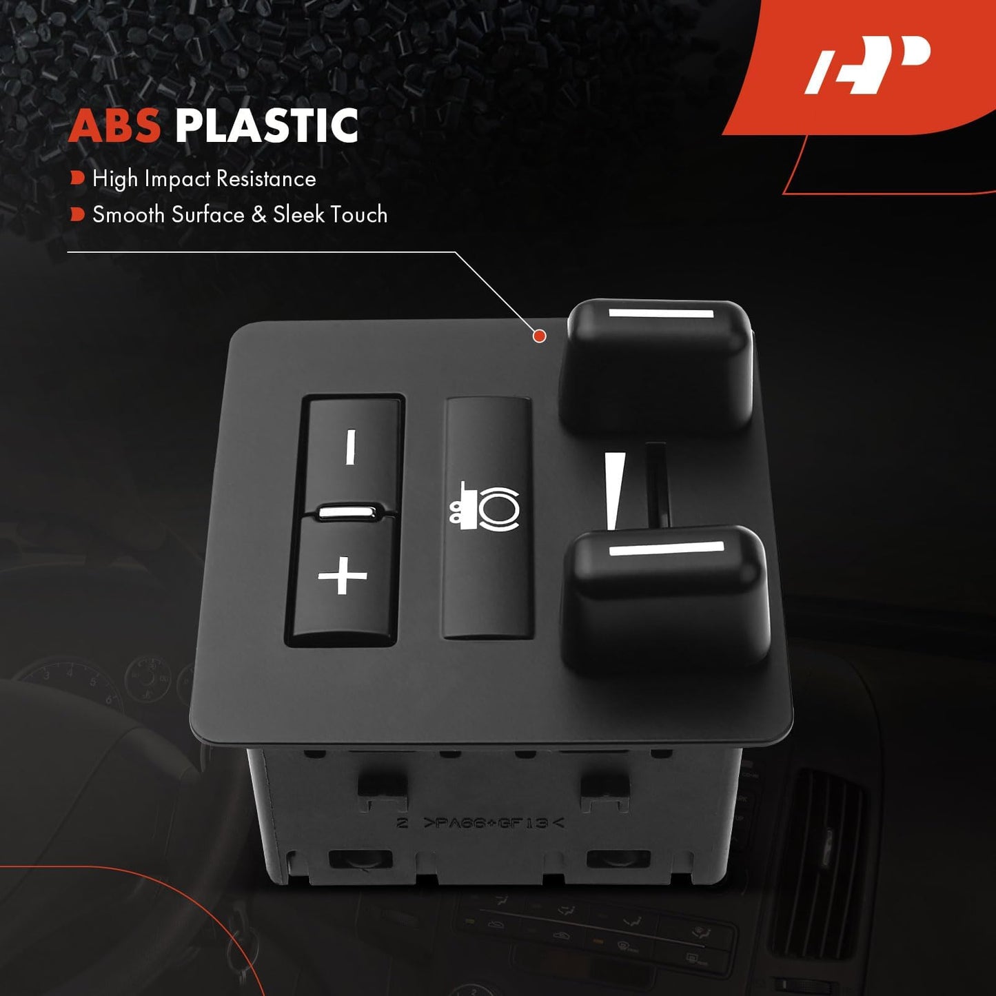A-Premium Trailer Brake Control Switch Assembly Compatible with Silverado 1500 2500/3500 HD Suburban Tahoe Avalanche & Cadillac Escalade & GMC Sierra Yukon 2007-2014 - Replace# 15926102