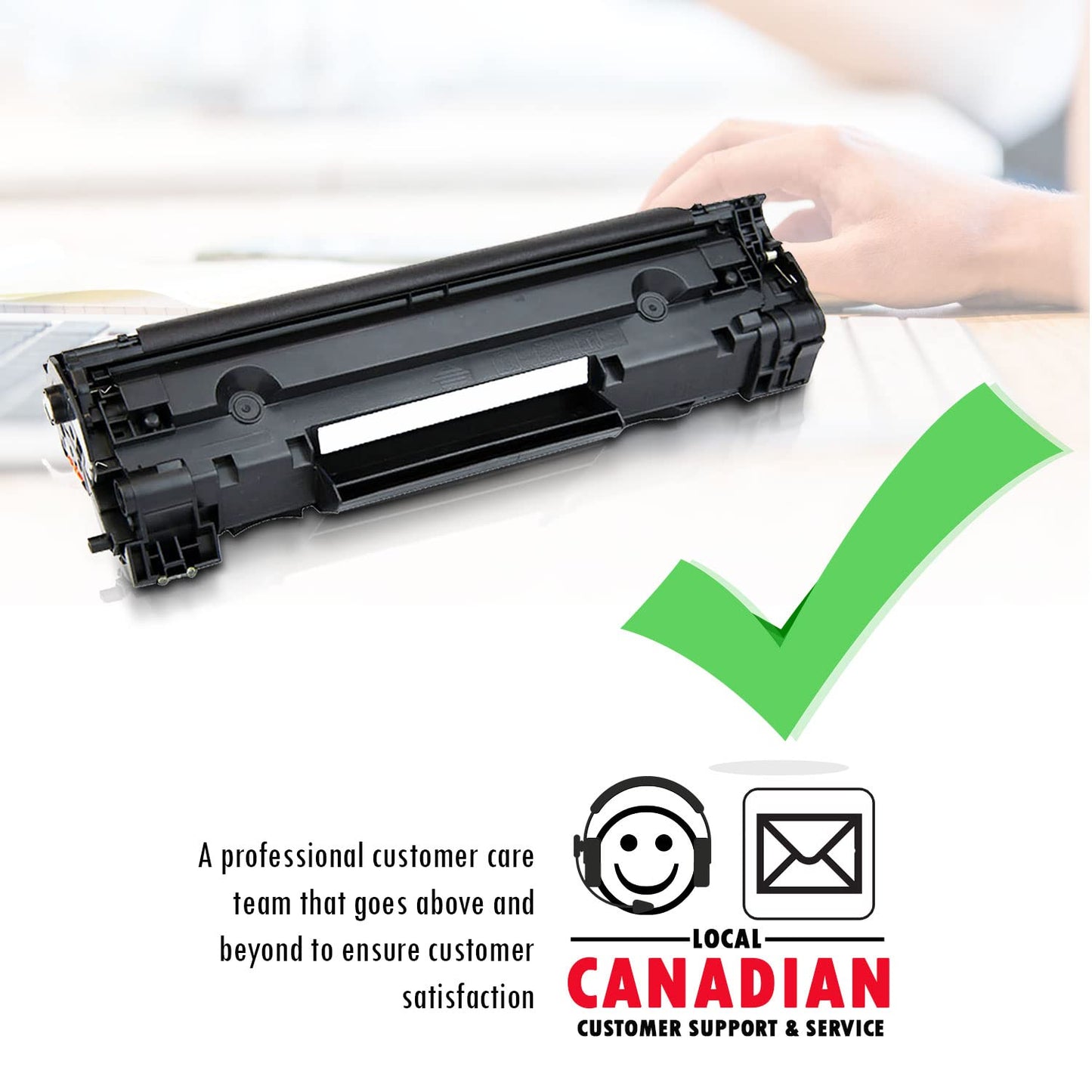 5 Inkfirst Compatible Toner Cartridges Replacement for HP CF283A 83A LaserJet Pro M201dw M201n MFP M225dn MFP M225dw MFP M127fn MFP M127fw MFP M125a MFP M125rnw MFP M125nw