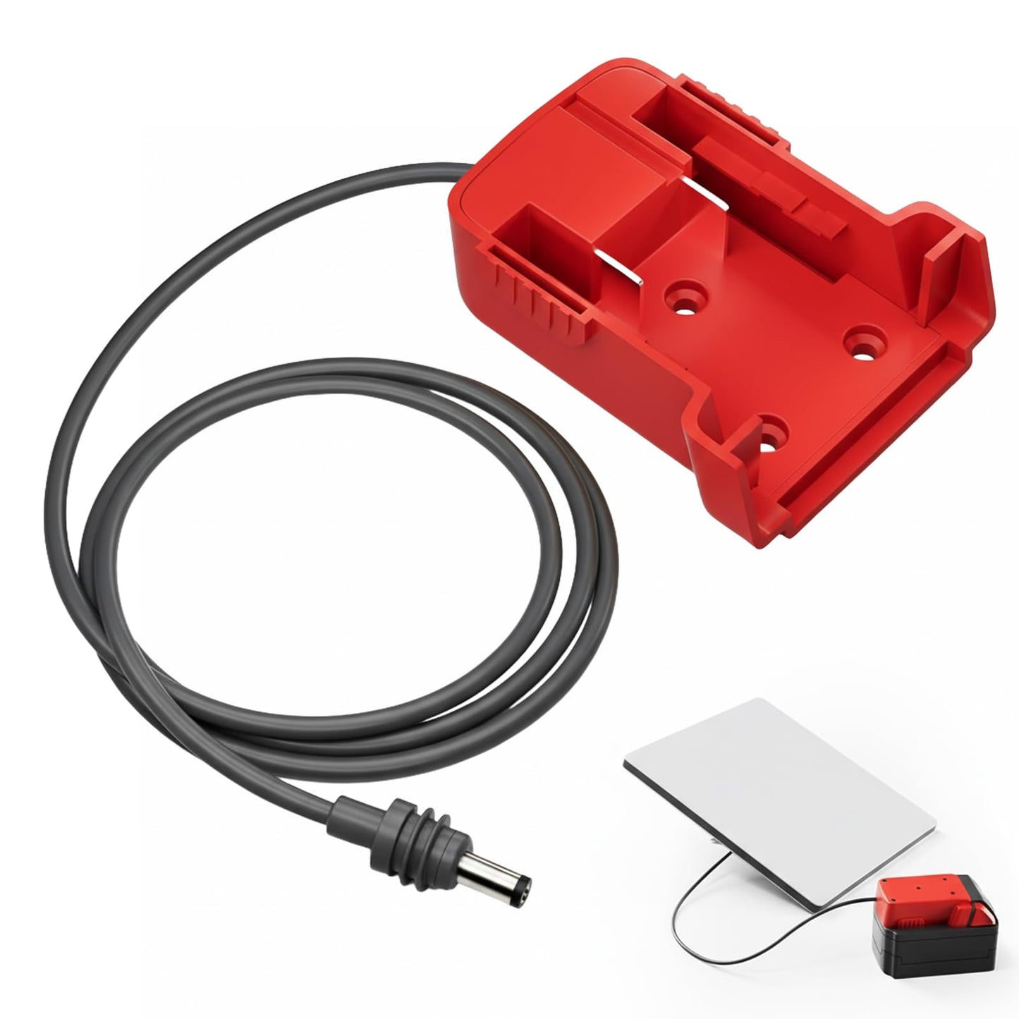 daboot Starlink Mini Battery Power Adapter with Star Link Mini DC Power Cable Starlink Accessories (for Milwaukee - 1M Cable)