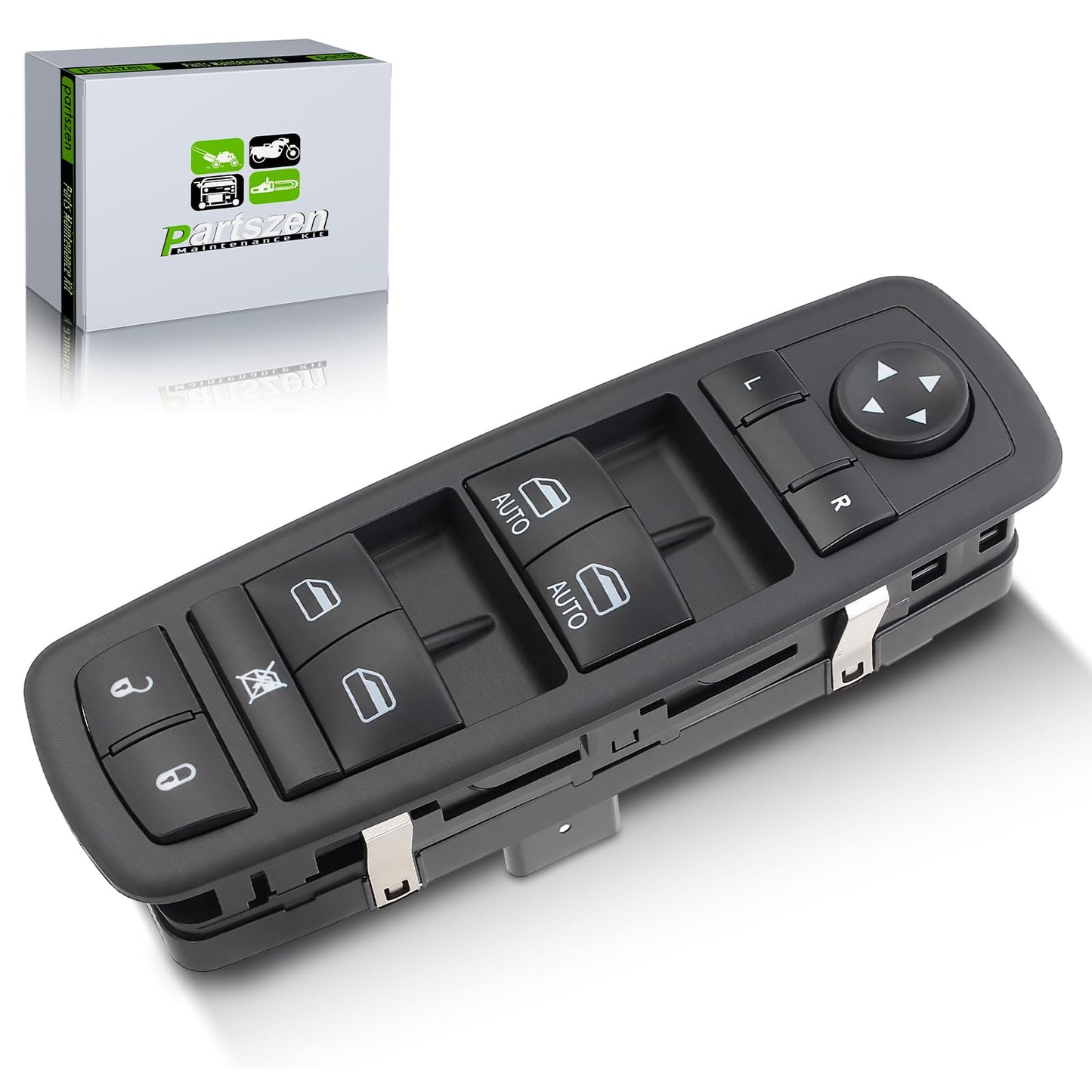 partszen 4602863AB Master Window Switch Front Left Driver for Dodge Ram 1500 2500 3500 2009 2010 2011 2012