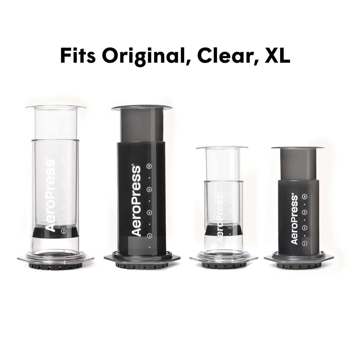 AeroPress Organizer Stand, Durable Coffee Bar Station and Compact Storage Solution Fits Every AeroPress Manual Coffee Maker (Except Premium and Go)