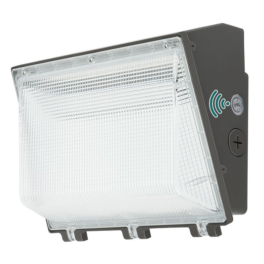 120W LED Wall Pack Light with Dusk to Dawn Photocell, 13200LM 5000K Daylight 100-277V, Waterproof Outdoor Commercial Wall Mounted Lights for Parking Lot, Yard, ETL Listed