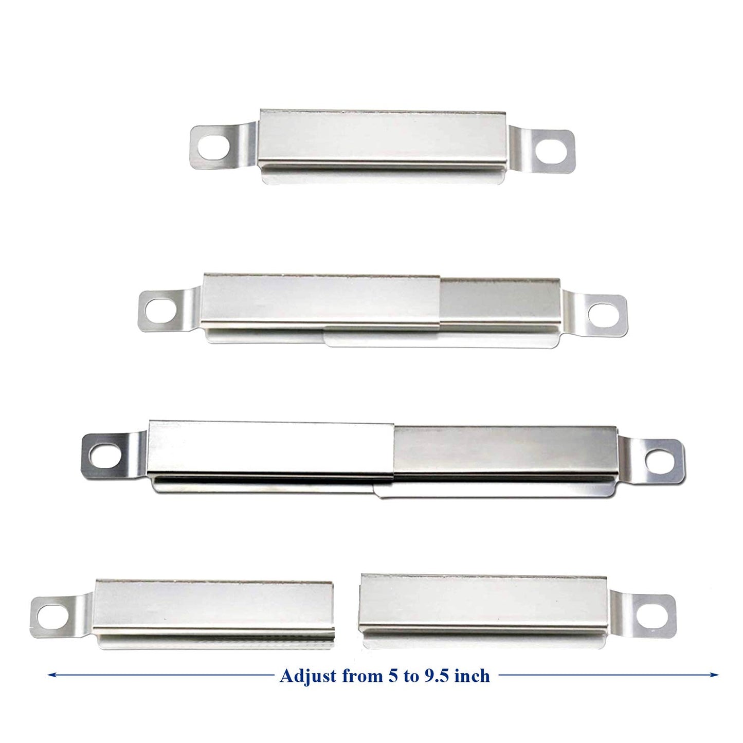 Utheer Grill Parts for Charbroil Performance 475 4 Burner 463347017, 463361017, 463673017, 463342119, 463376018P2 Gas Grills, Included Burner Tube, Heat Plate Shield, Adjustable Crossover Tubes
