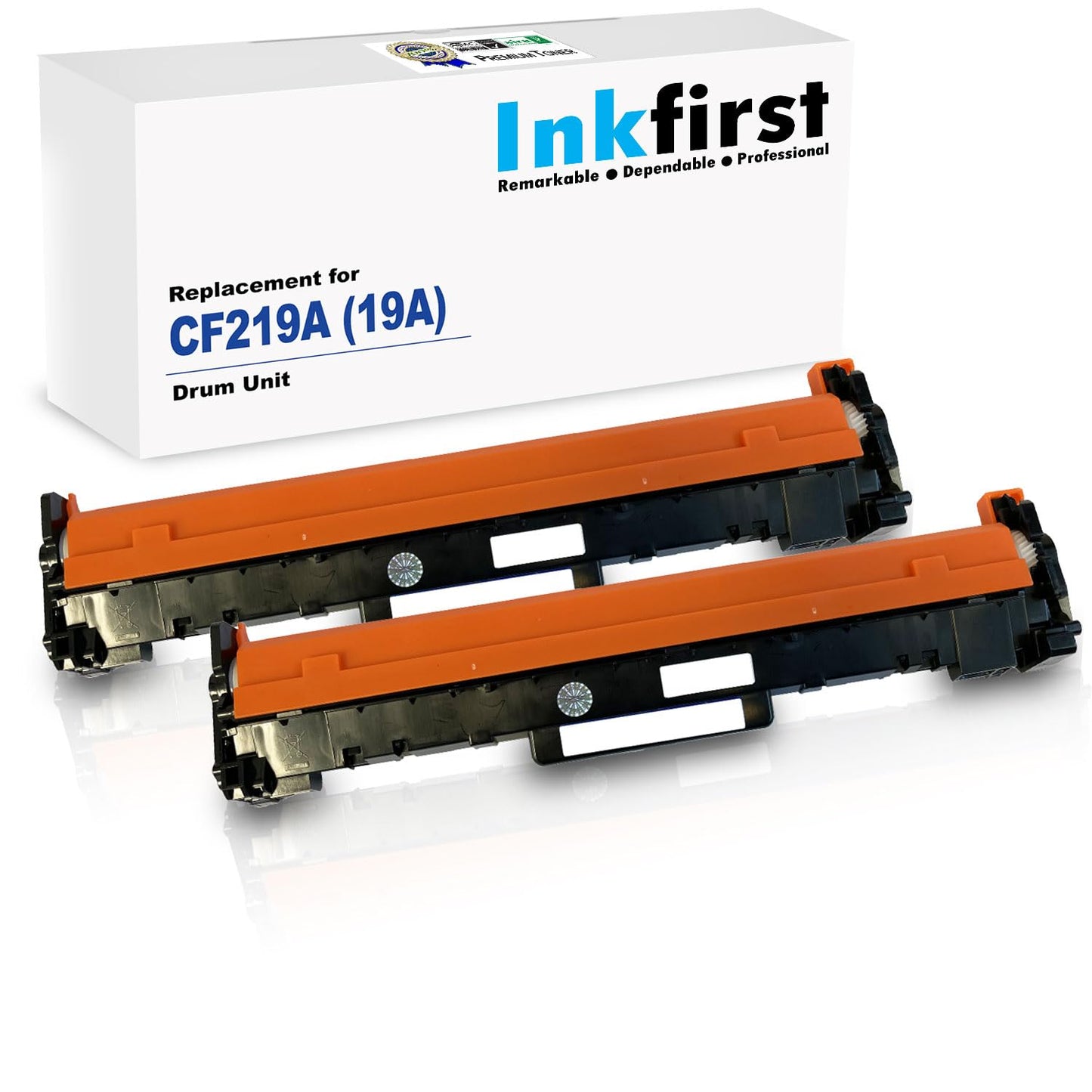 2 Inkfirst Compatible Drum Units CF219A 19A Replacement for HP CF219A 19A LaserJet Pro MFP M130a M130fn M130fw M130nw M102a M102w
