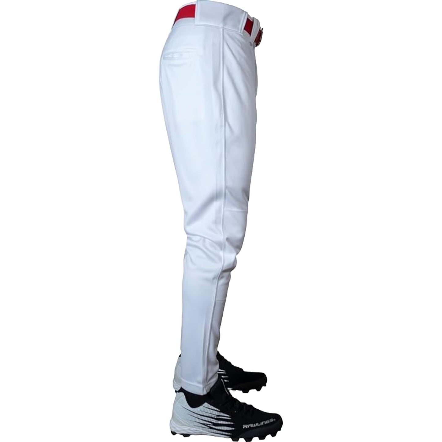 Adult Jog Baseball Pant-M-WHT