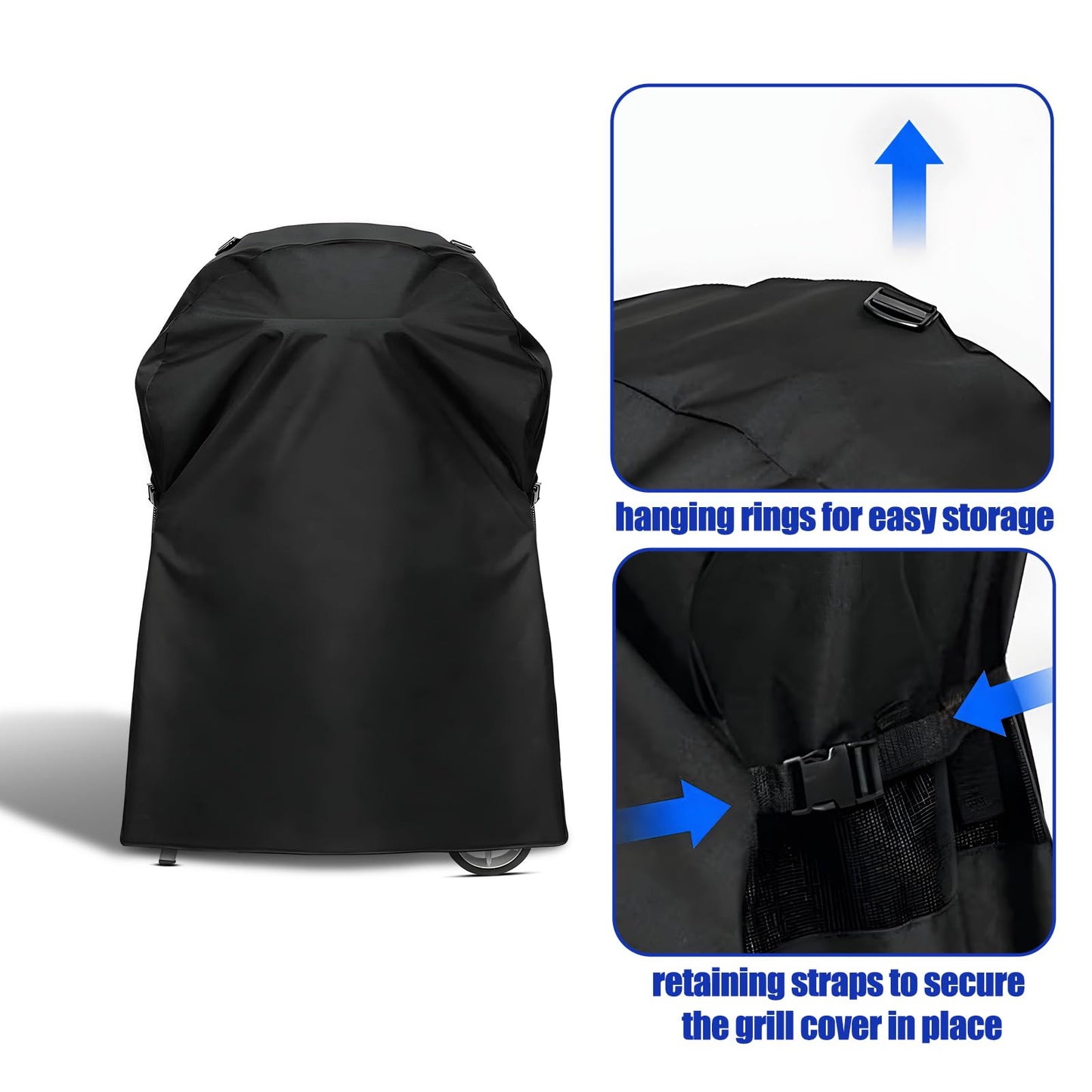 BBQ Grill Cover for Napoleon TravelQ PRO285 on Stand Grill Accessories Heavy Duty and Waterproof