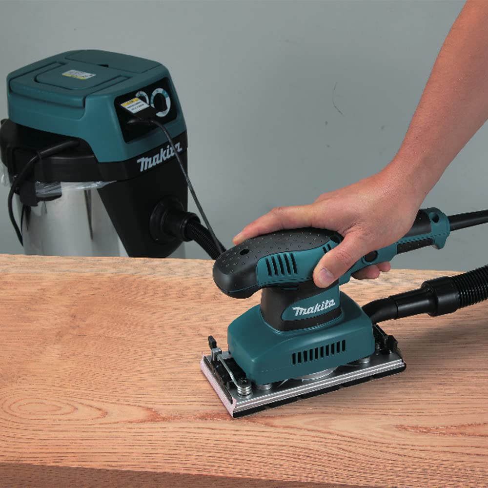 Makita Sheet Finishing Sander, 1/3 in, 1.7 A, Teal (BO3710)