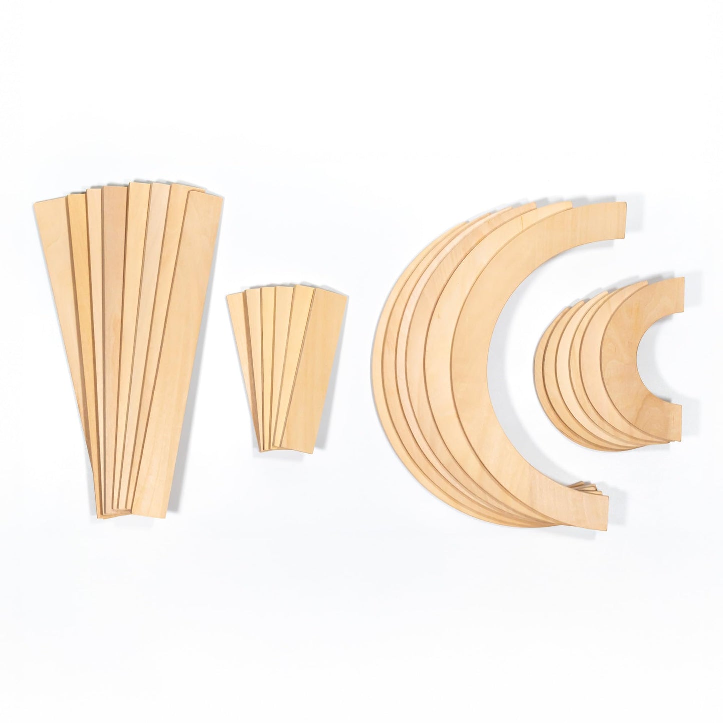 Wood Pieces Set for Capital Letters