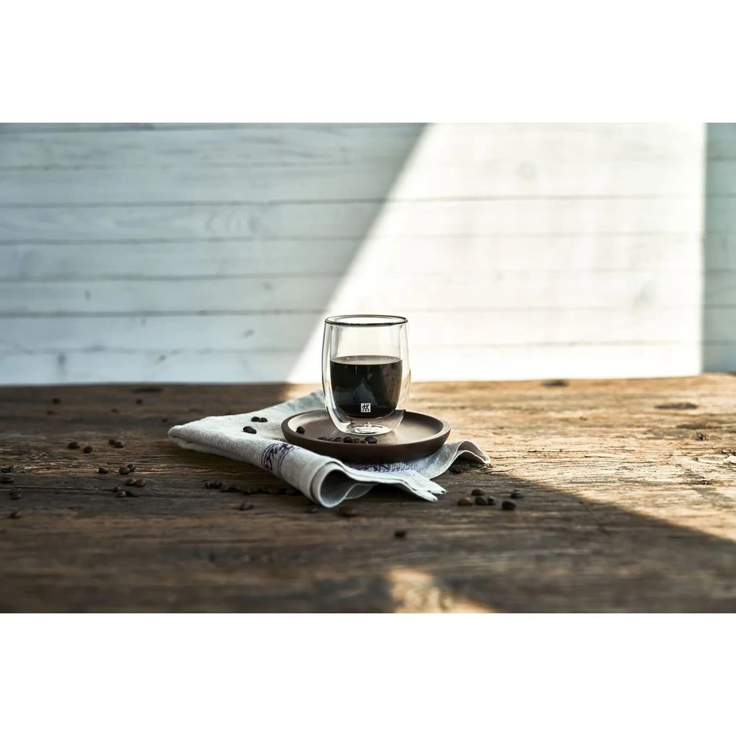 ZWILLING Sorrento 8 Piece Insulated Double-Wall Glassware Coffee Cup Set - Value Pack