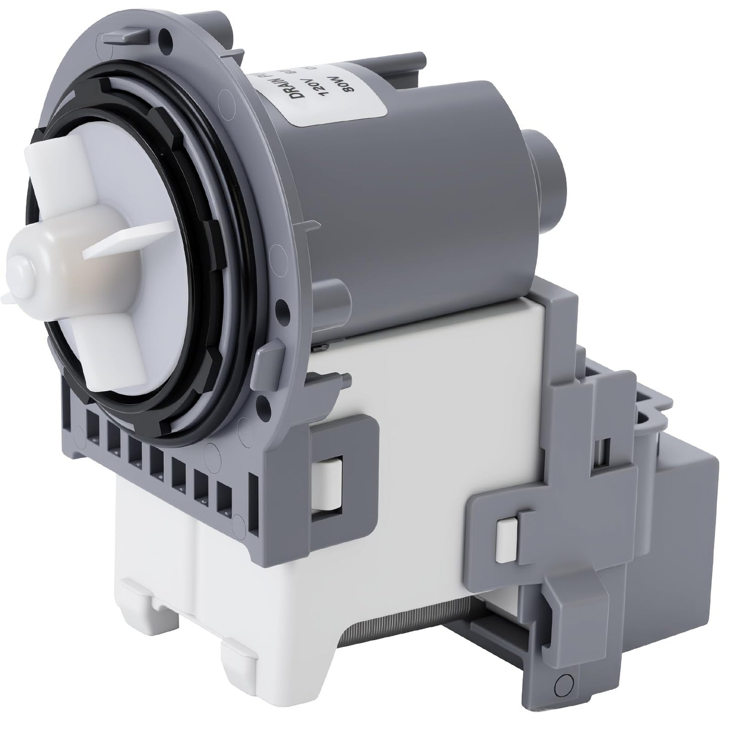 Washer Drain Pump Motor DC31-00187A DC31-00178A PX3516-01 DC97-20621A DC31-00054D for Samsung VRT Washing Machine — Replacement for Samsung Washer Drain Pump AP5916591 PS9605762
