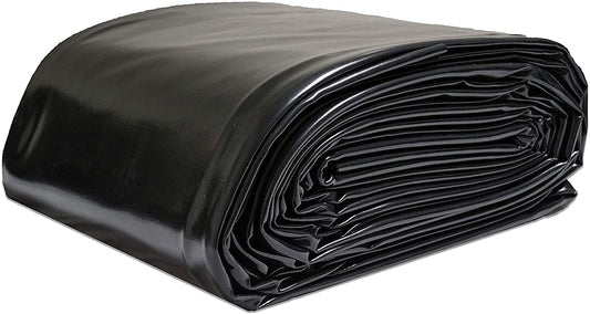 13X10 Ft Pond Liner 20Mil Flexible Liners Water Garden Fish Pond Liner Elasticity LDPE Pound Skins