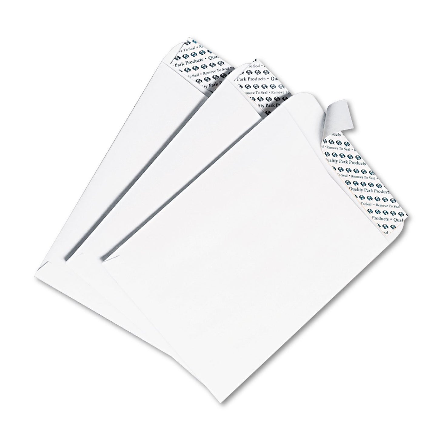Quality Park 44682 Quality Park Redi-Strip Catalog Envelopes, 9-1/2x12-1/2, 28lb, White, 100/Box