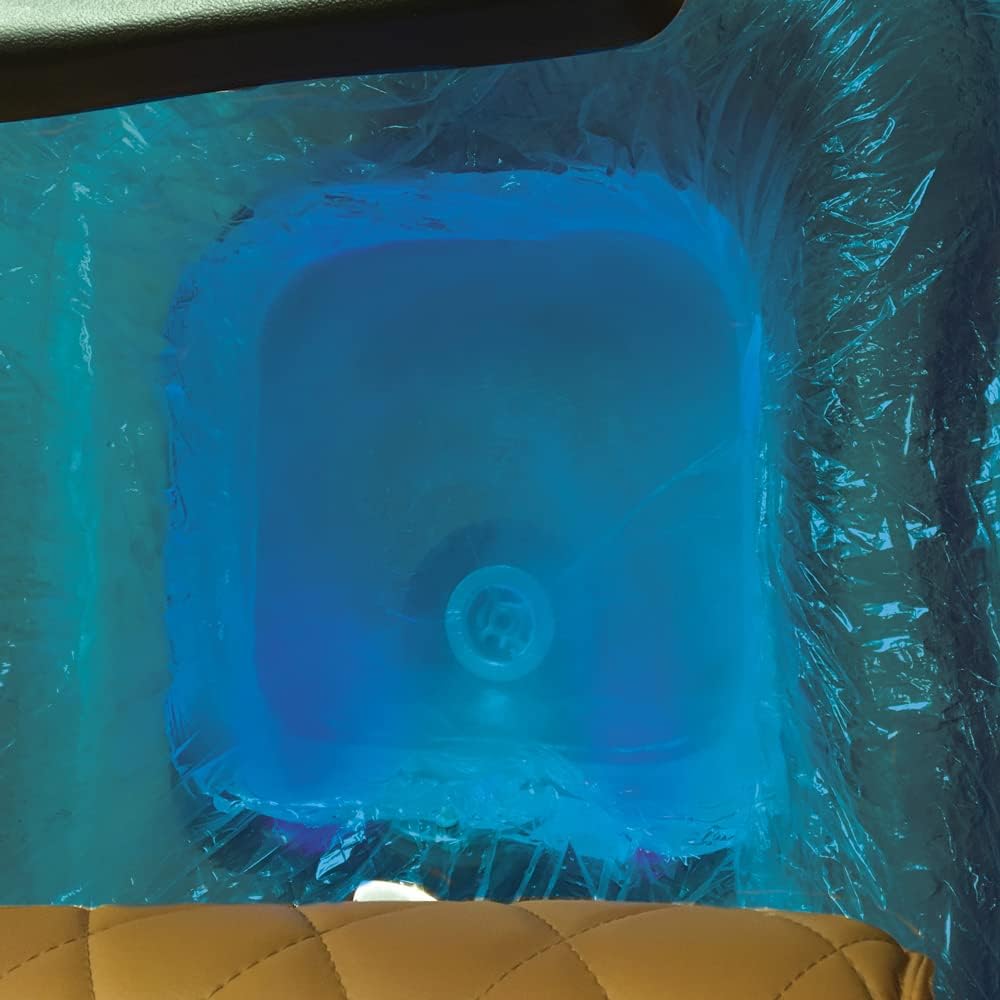 Professional Collection Spa Liners, Fit All Pedicure Spas, Disposable Pedicure Liners, Blue, 100-Count