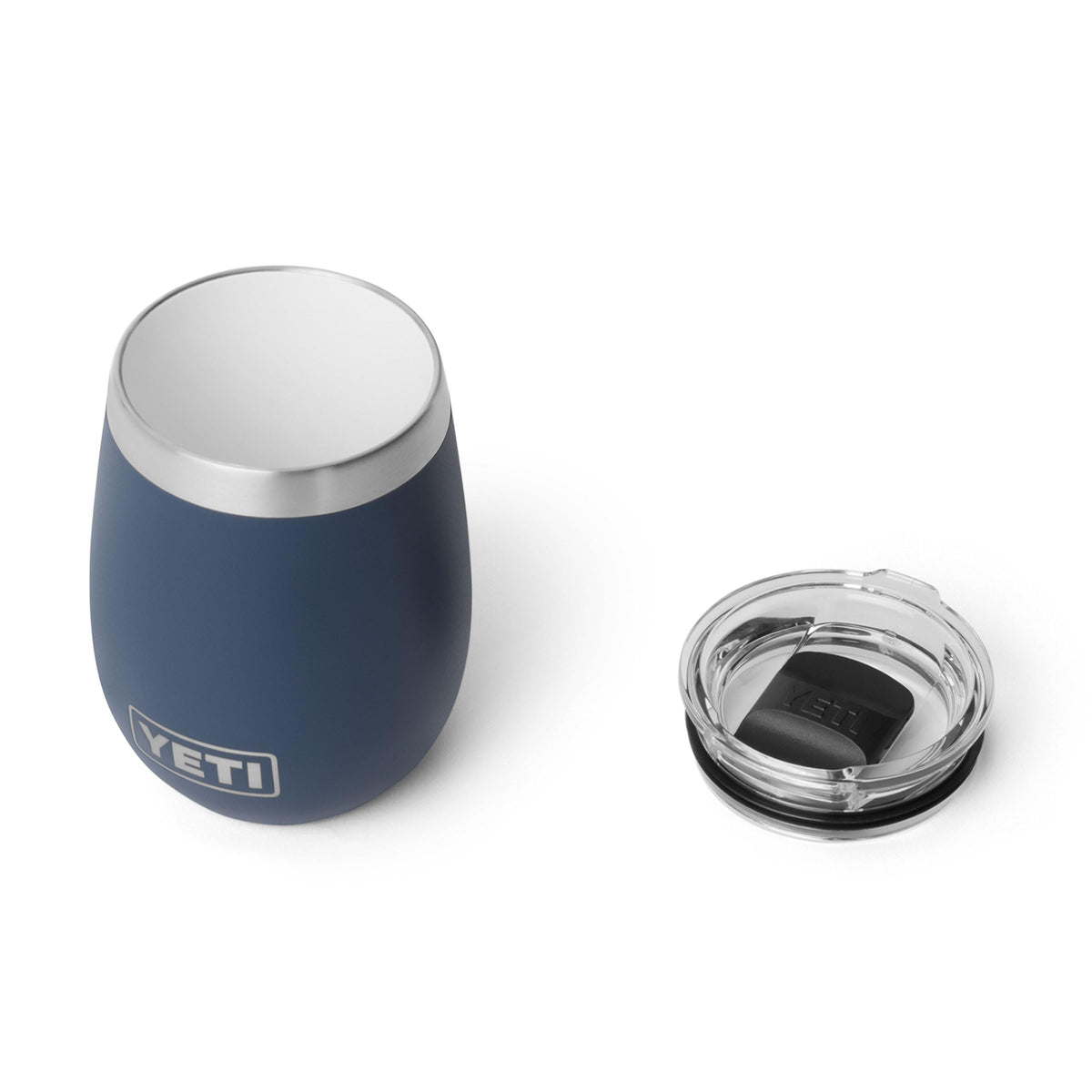 YETI Rambler 10 oz Wine Ceramic Lined Tumbler, Navy