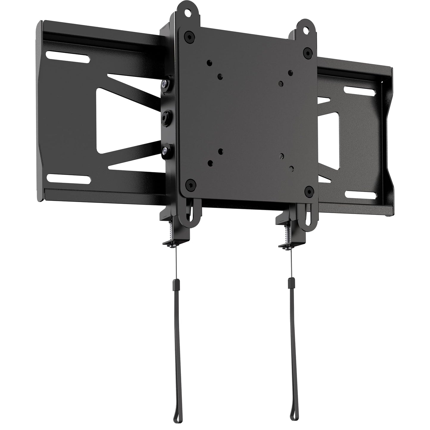 VIVO Low Profile Ultrawide Monitor Wall Mount for up to 49 inch Screens and up to 32” TVs, Holds 44 lbs, Tilt and Sliding Adjustment, Max VESA 200x400, Black, MOUNT-VW49U
