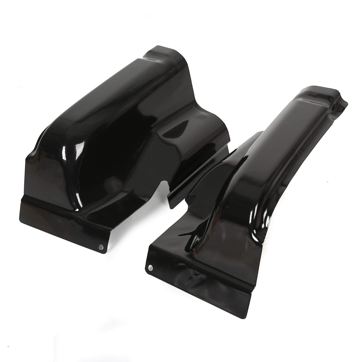 ECOTRIC Steel Cab Corner Covers Compatible with 2004-2008 Ford F-150 2006-2008 Lincoln Mark LT 4 Door Crew Cab Pickup Truck, Rust Repair Panel Replacement Left & Right