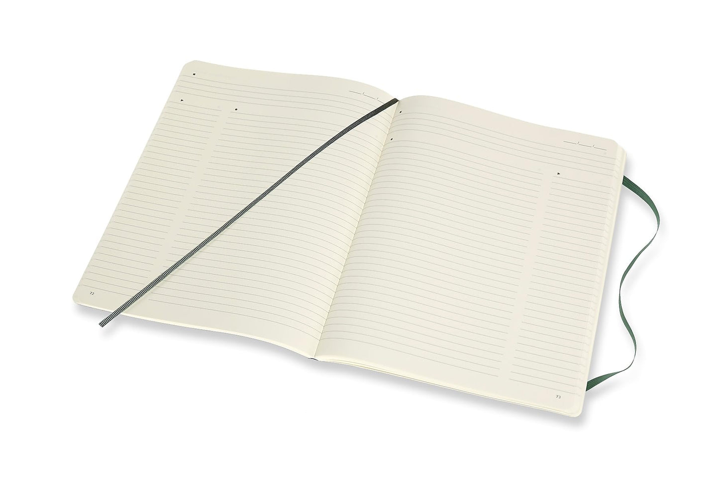 Moleskine Professional Notebook, XL, Forest Green, Soft Cover (7.5 x 9.75)