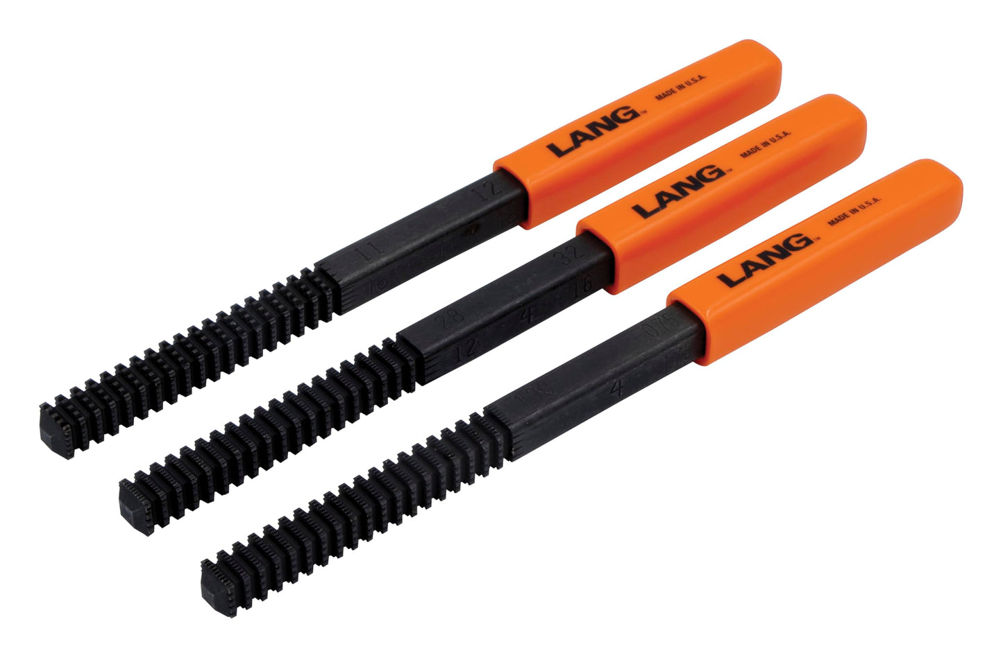 Lang Tools 2573 3-Piece Thread Restorer File Set