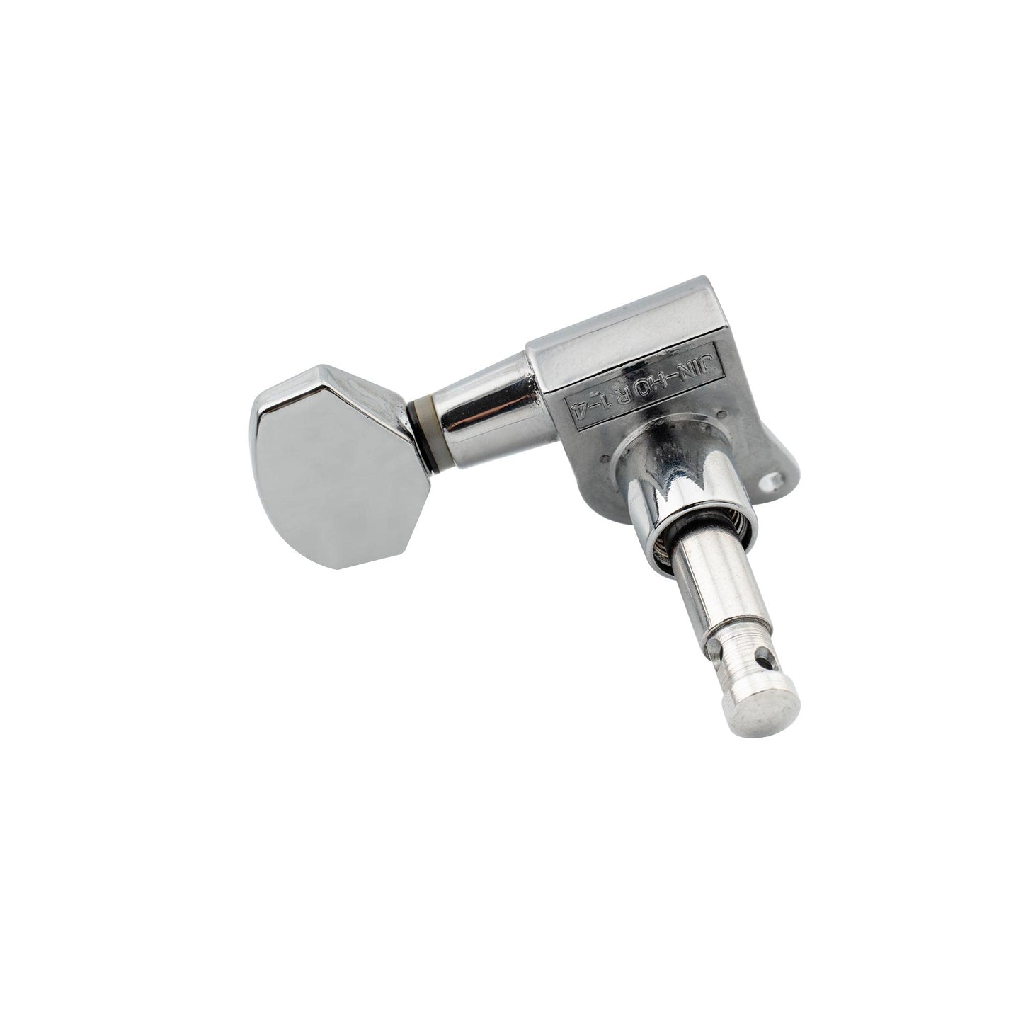 Wilkinson WJN07 6 Inline E-Z Post Guitar Tuners Guitar Tuning Pegs Keys Machine Heads Set for Fender Strat Tele Style Electric Guitar, Chrome