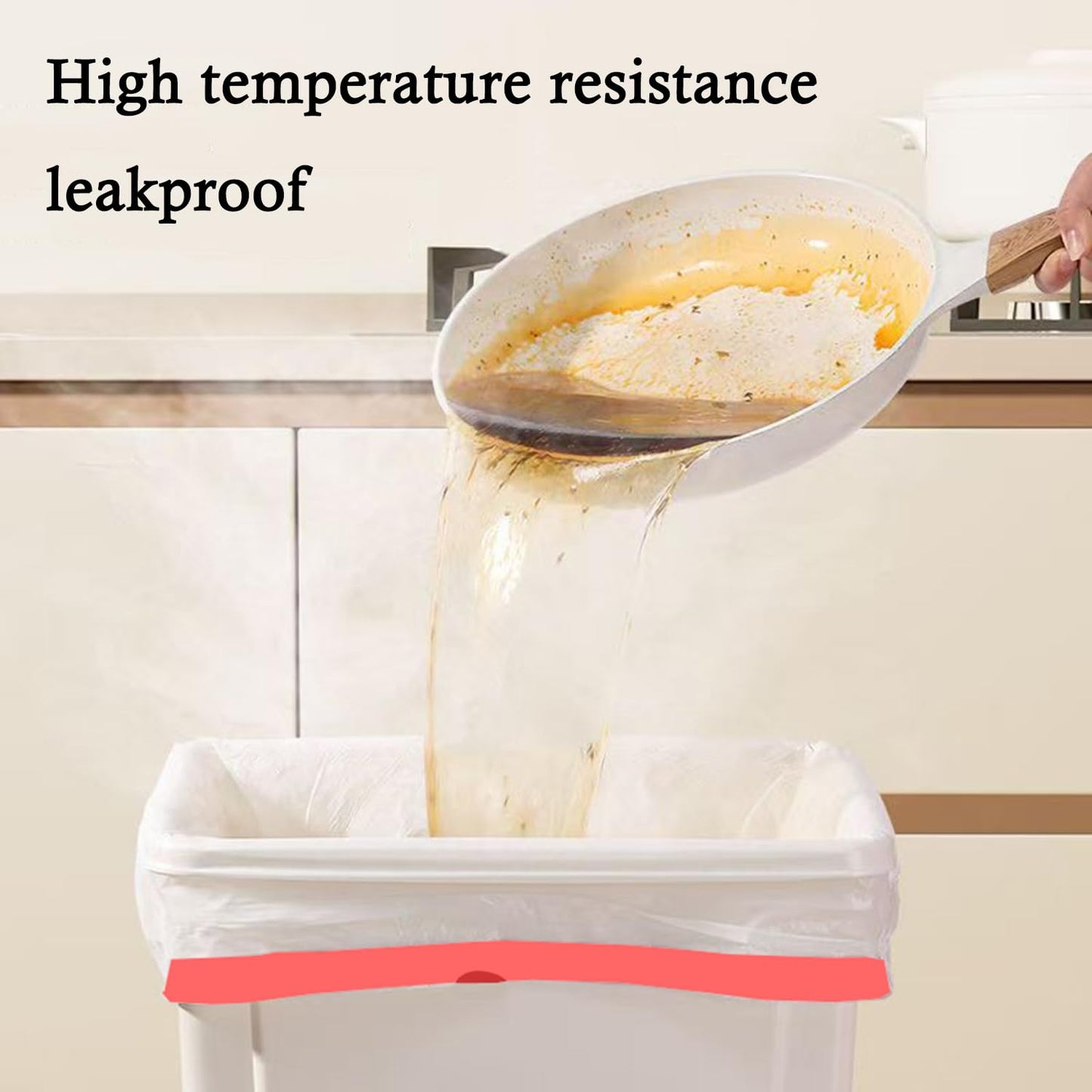 GoodFinely Ultra Thick Heavy Duty Plastic 16-18 Gallon Drawstring Trash Bags White Leak Proof Large Garbage Bags for Tall Kitchen Home Office Outdoor (18 Gallon Drawstring Trash Bags)