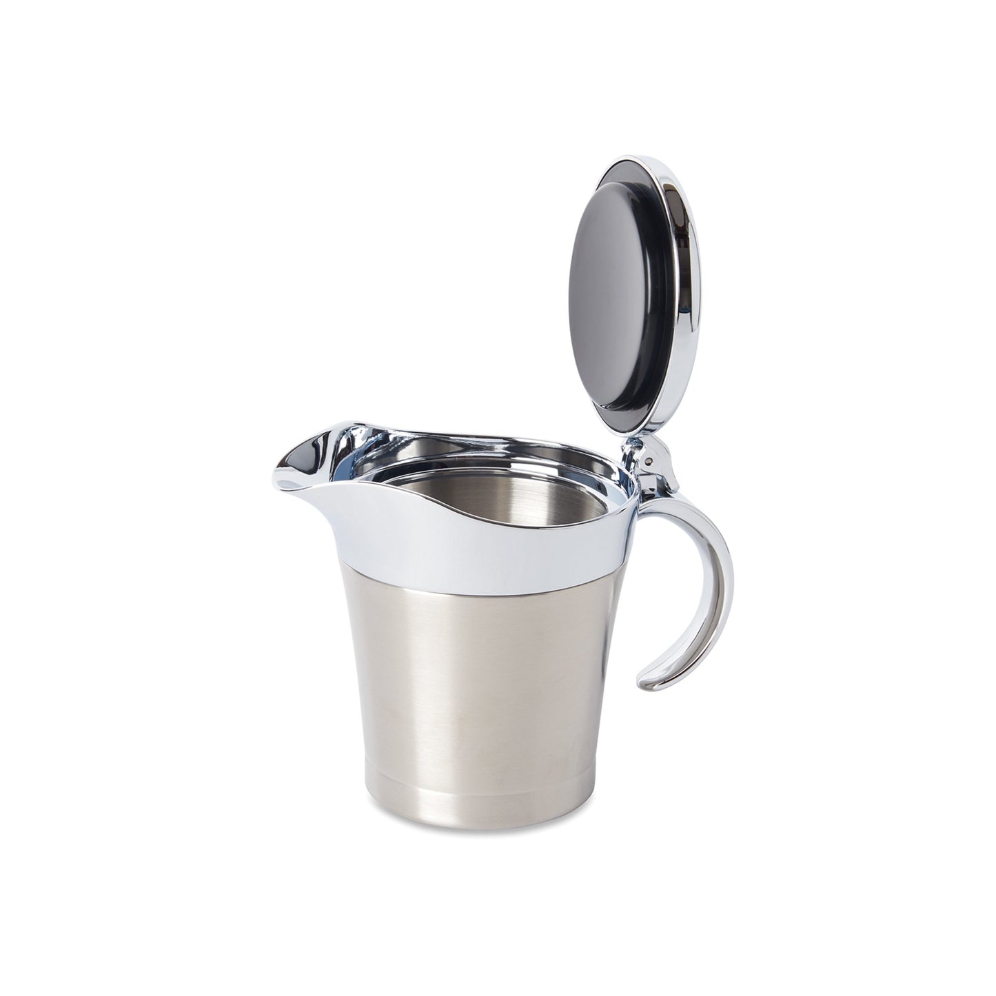 Fox Run Insulated Gravy Boat and Sauce Container, Stainless Steel Gravy Dish