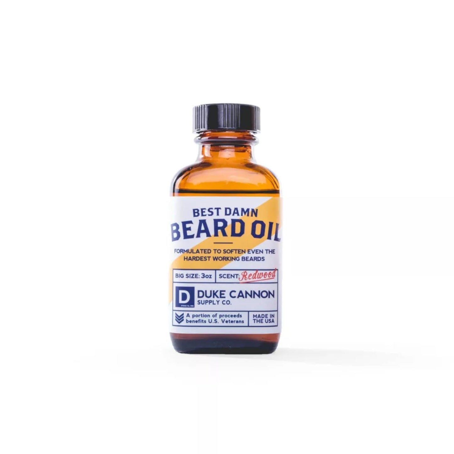 6 Pack Best Damn Beard Oil, Redwood Oil, 3-oz. -BDOIL1