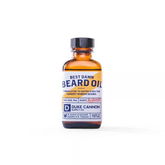 6 Pack Best Damn Beard Oil, Redwood Oil, 3-oz. -BDOIL1