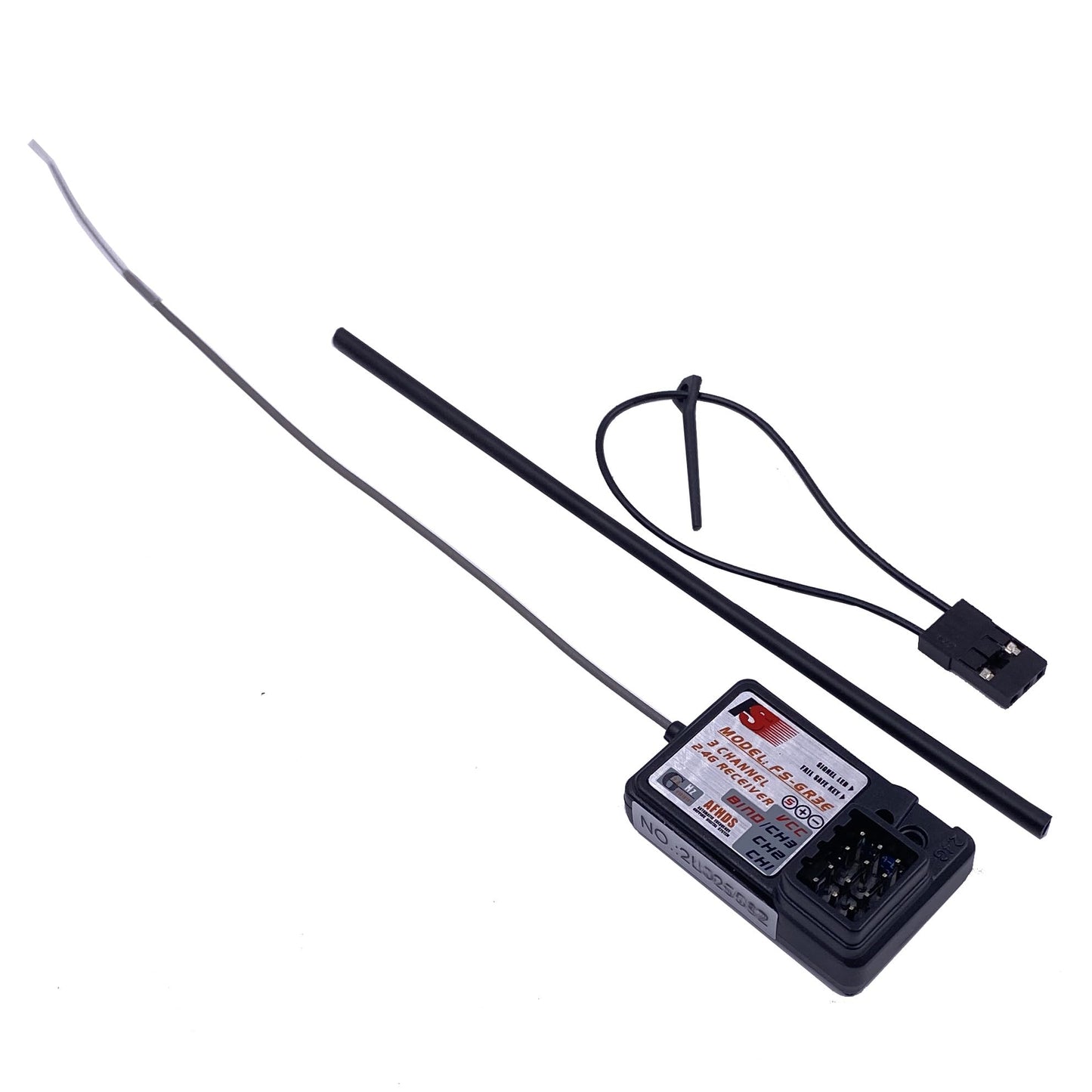 Alaohu FS-GT3B 3 Channels RC Transmitter and Receiver FS-GR3E 2.4GHz Flysky AFHDS Radio Control System for RC Car RC Boat